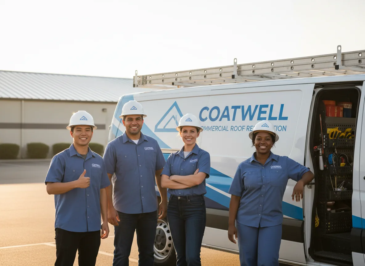 Commercial roof coating company in Esparto, CA